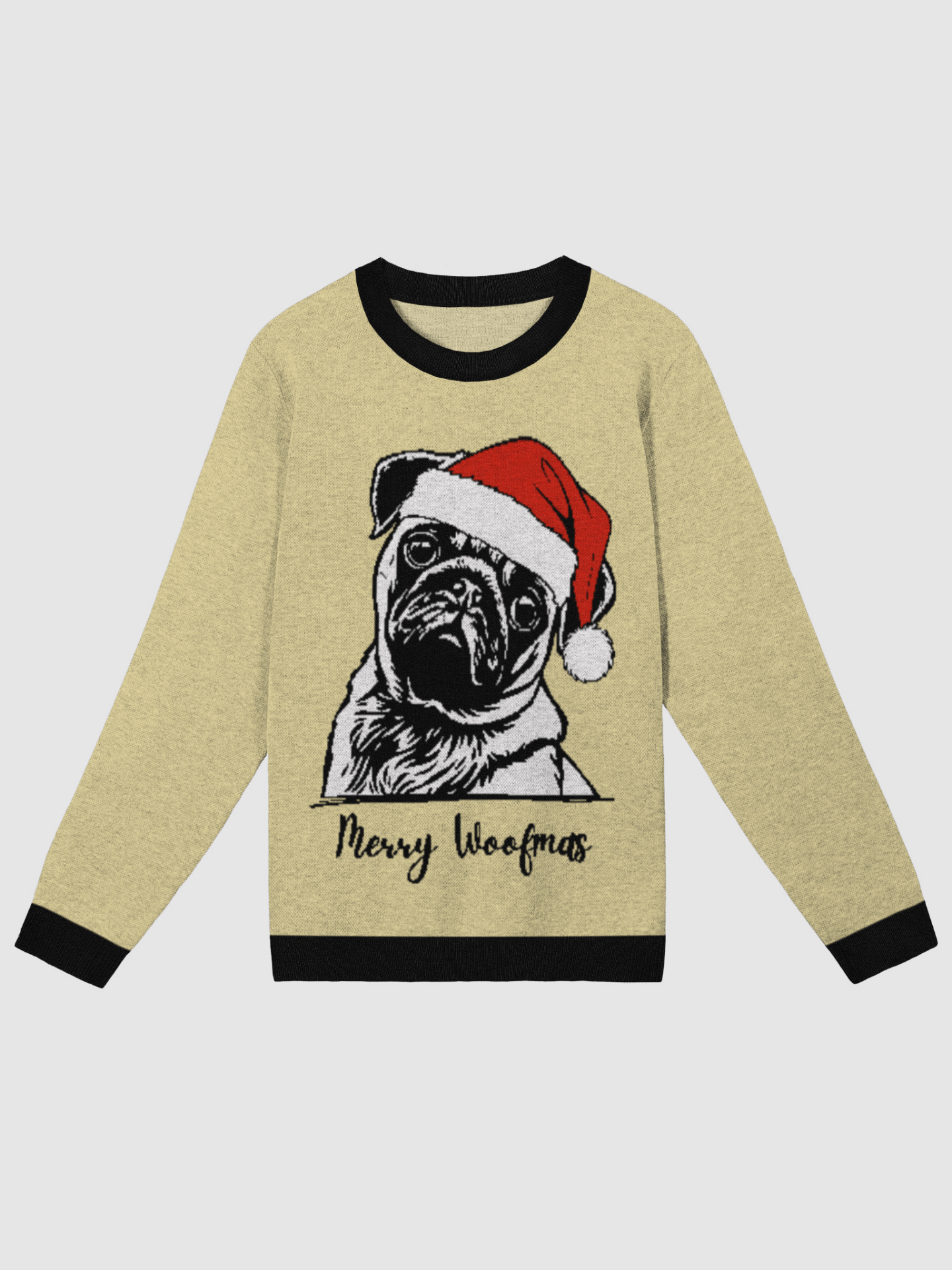 KNITTED CHRISTMAS SWEATER CLASSIC FIT / PERSONALIZED product image (5)