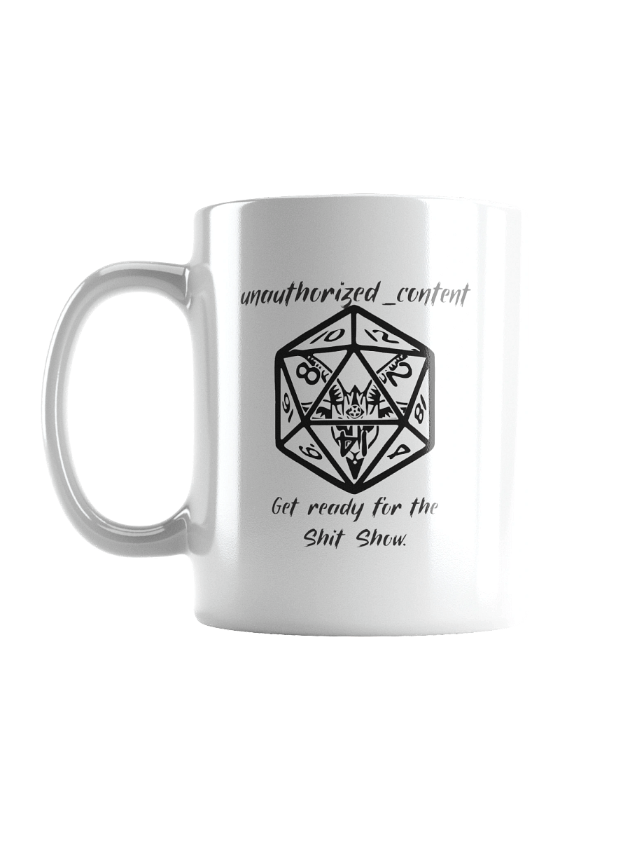 unauthorized content Mug for left handed chaos monkeys product image (1)