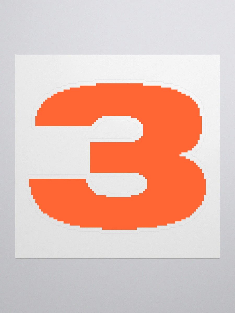 Three Sticker product image (3)
