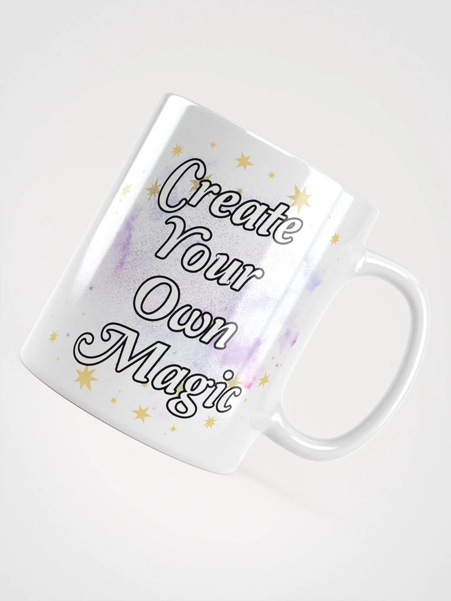 Create Your Own Magic Ceramic Mug, Magic Maker Coffee Cup, Motivational Beverage Holder, Cute Kitchen Accessories, Gift for Her, Gift for Him, Inspirational Drinkware product image (5)