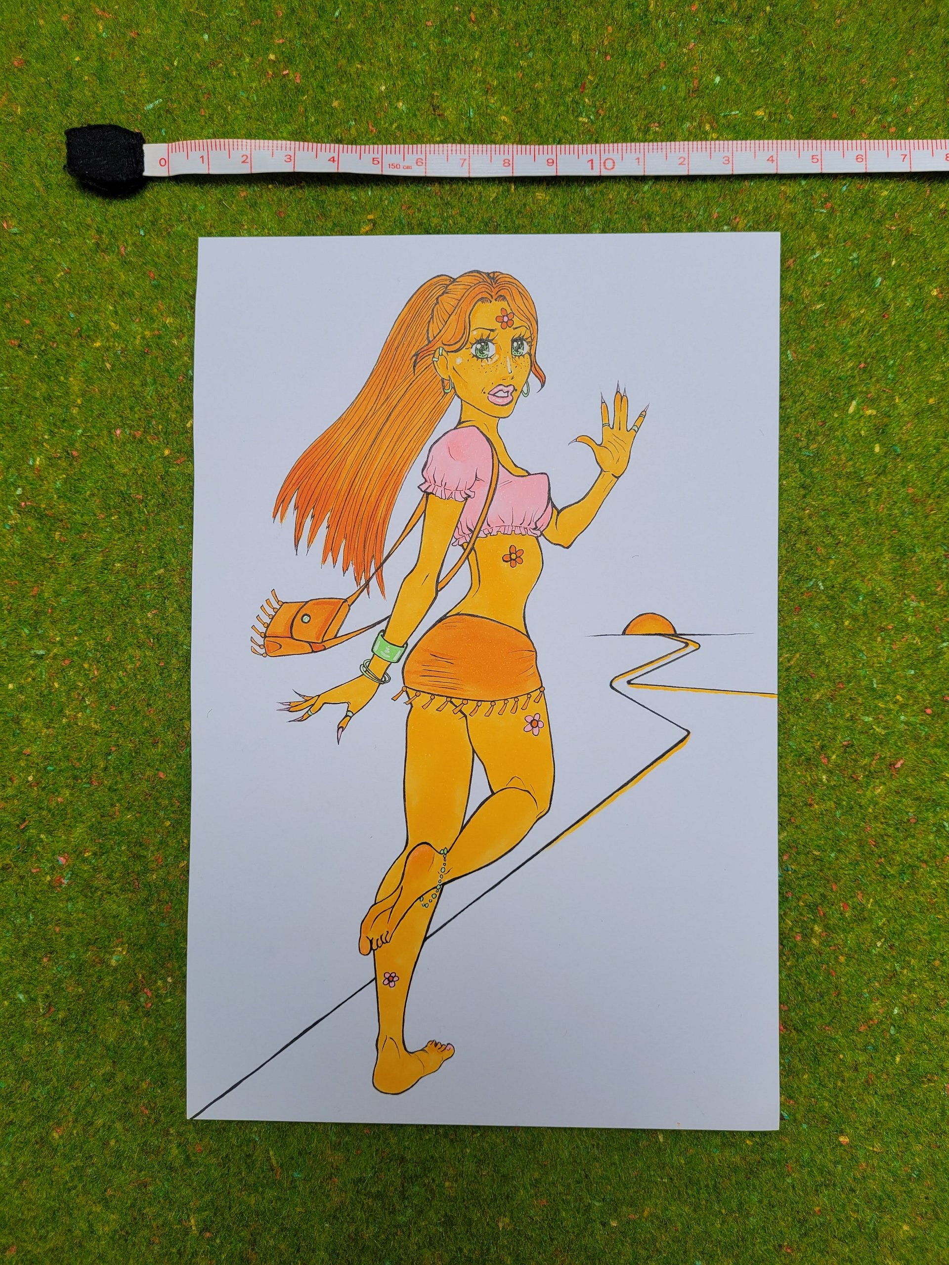 Pinuptober 2024 Day 30 - Original Drawing product image (1)