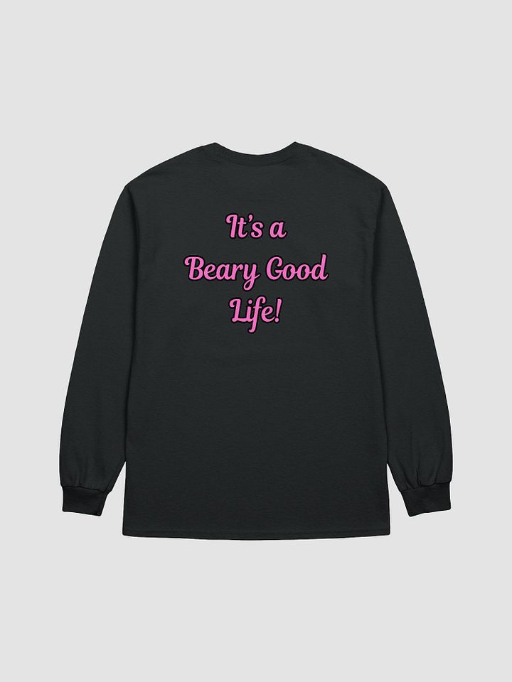 "It's a Beary Good Life!" Teddy Bear Wave Long Sleeve Tee product image (2)