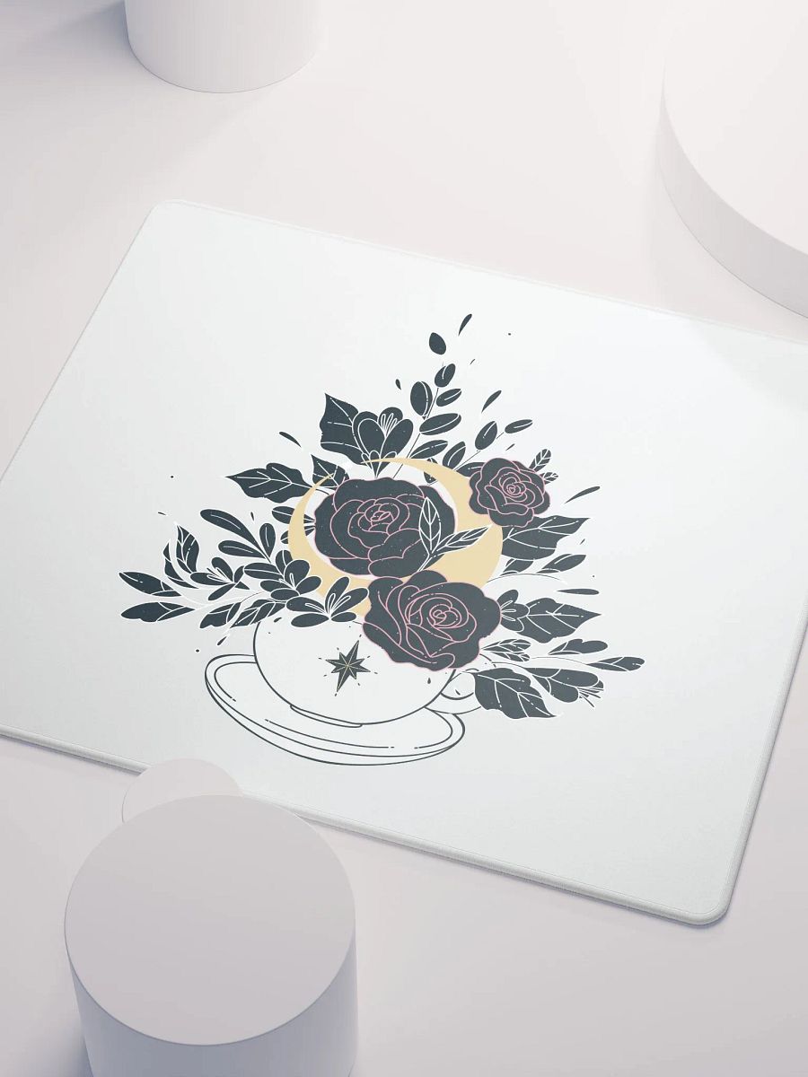 JeffBrutlag Florals and Moon Logo Mouse Pad product image (3)