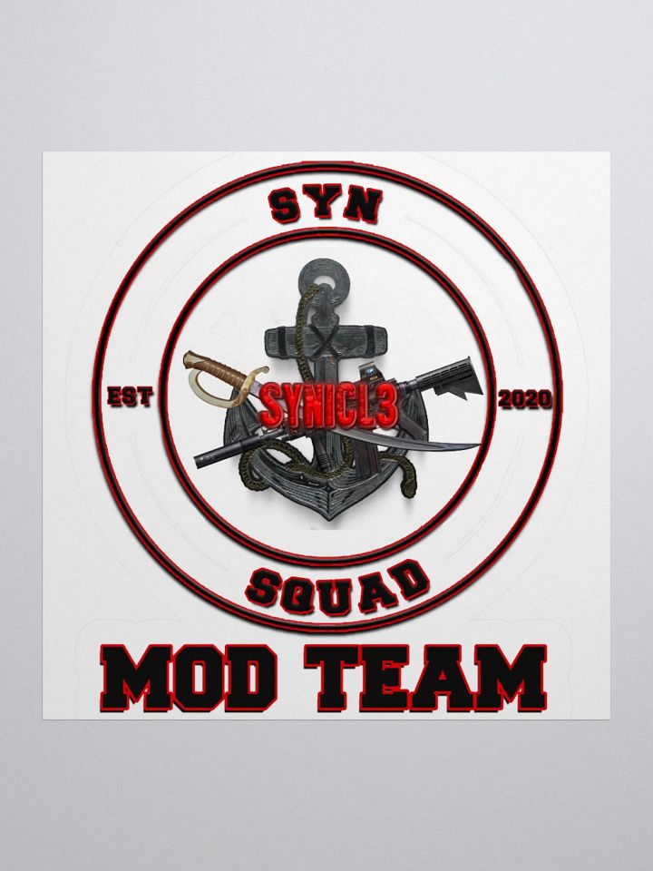 Mod Team Logo Sticker product image (1)