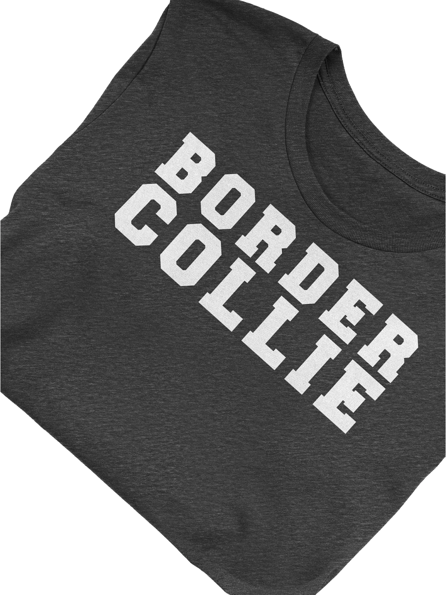 Border Collie Trendy Sport Inspired T-Shirt For Border Collie Lovers product image (2)