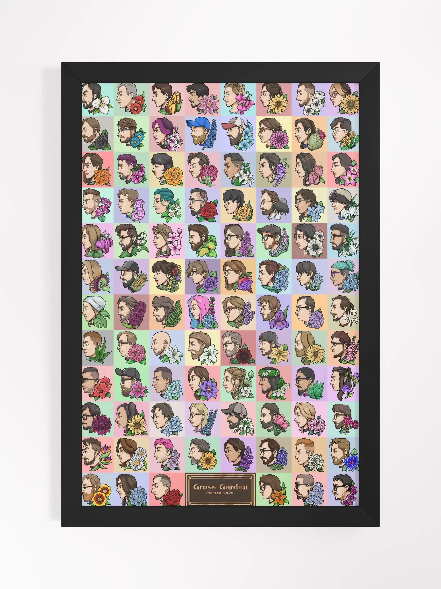 Gross Garden Poster (framed) product image (2)