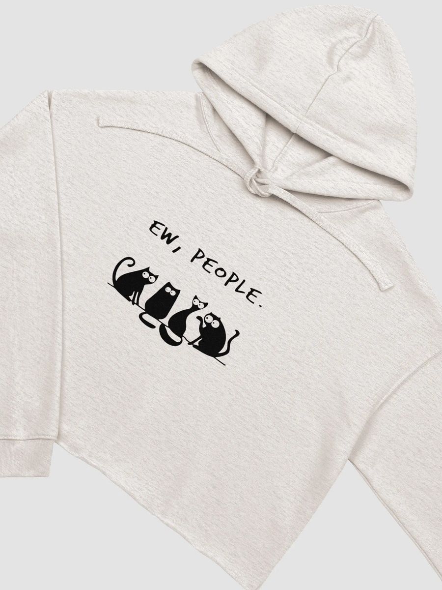 Cats Attitude Crop Hoodie product image (12)