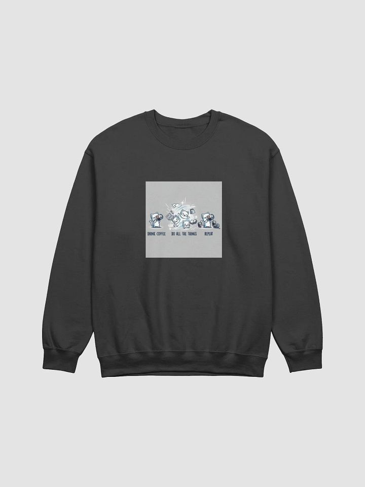 Coffee Cat Chaos Crewneck product image (4)