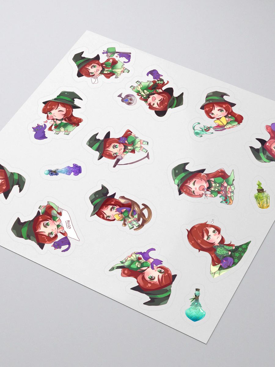 Chibi Cath Sticker Sheet product image (4)