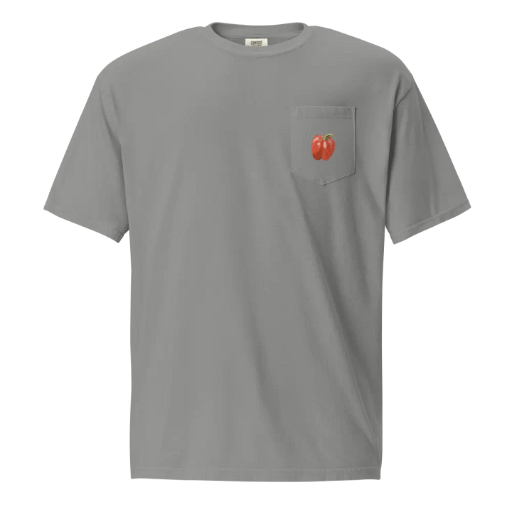 Vibrant Pepper Pocket Tee product image (2)