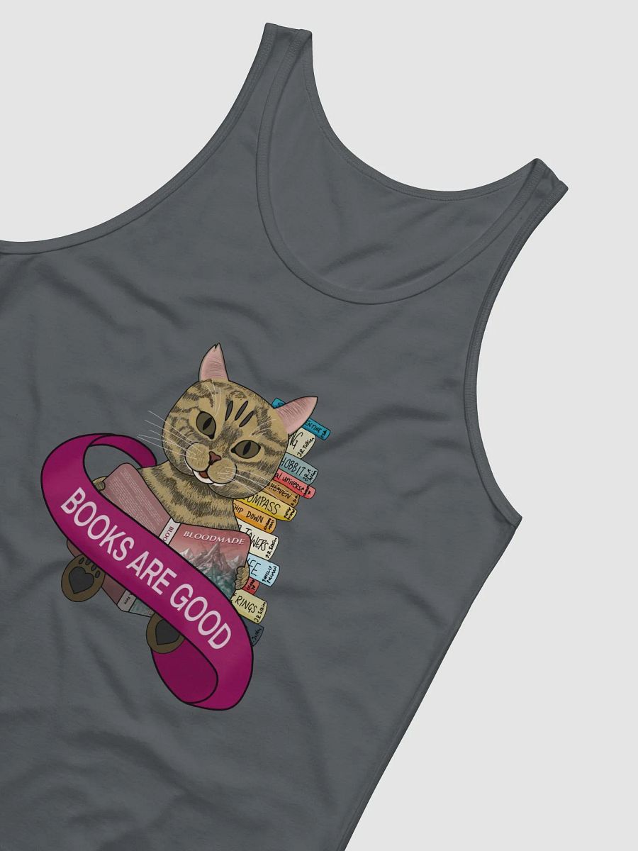 BOOKS ARE GOOD Workout Tank product image (4)