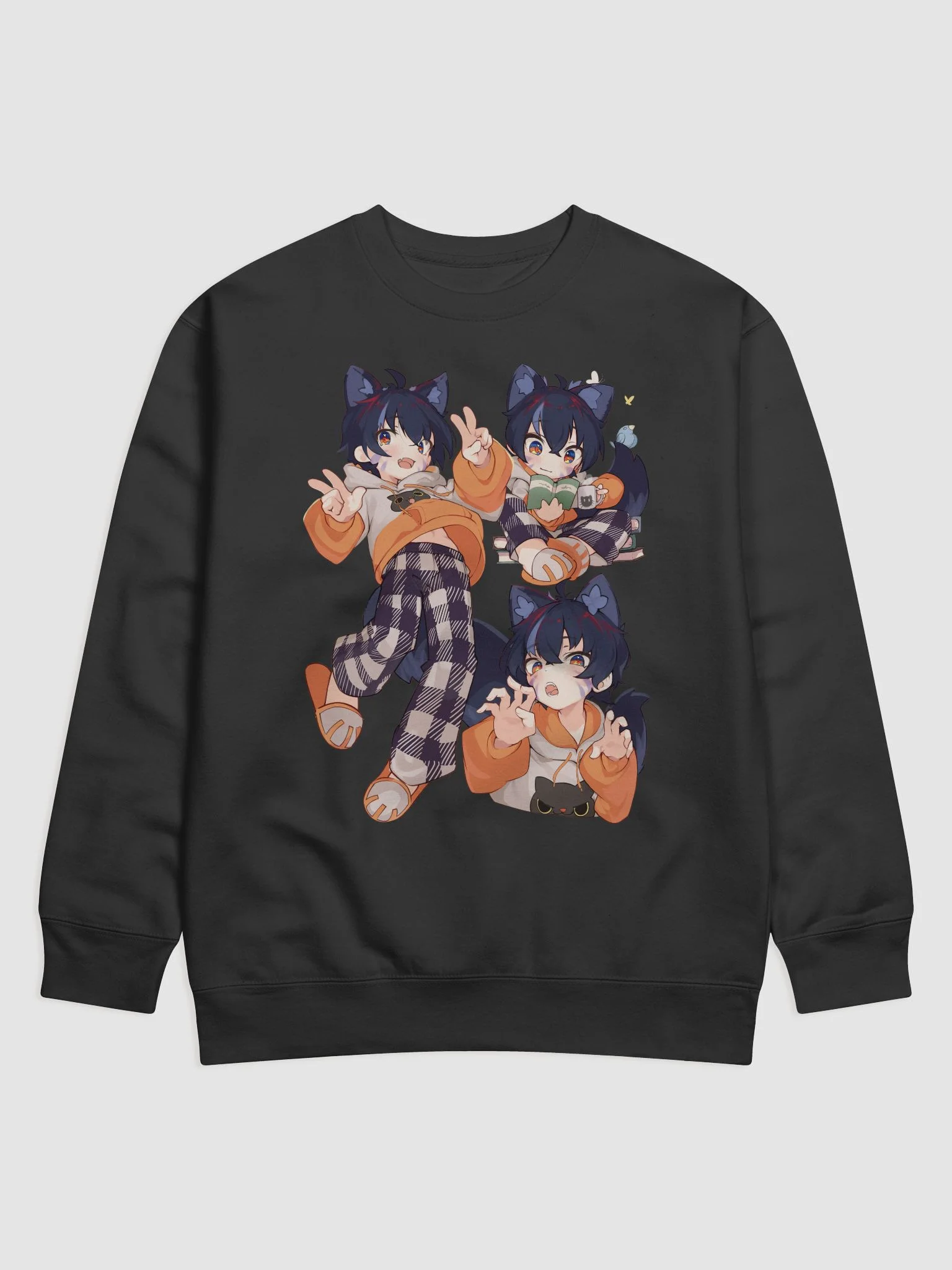 Meow Meow Sweatshirt product image (1)