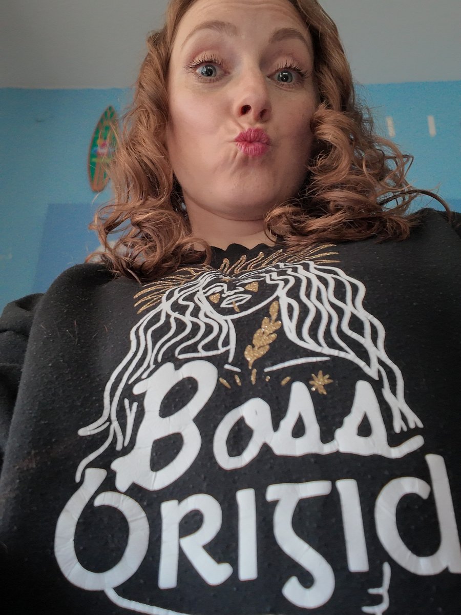 Boss Brigid ☘️ Classic Crewneck Sweatshirt in Black product image (2)