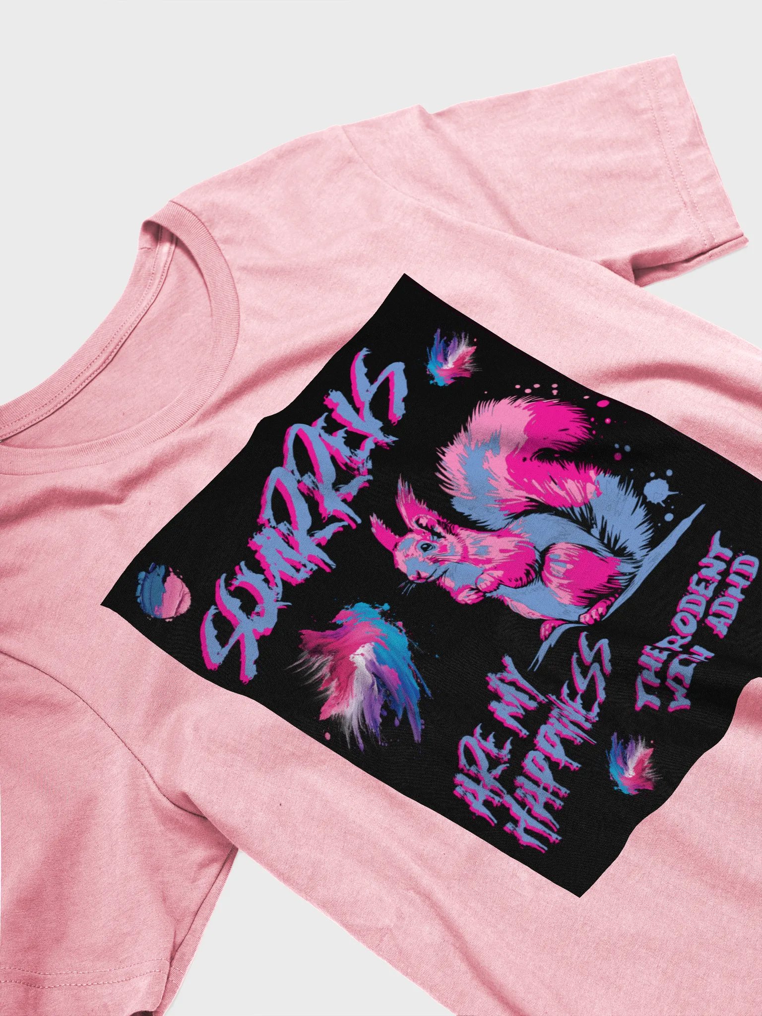 SQUIRRELS ARE MY HAPPINESS SUPERSOFT TEE product image (3)