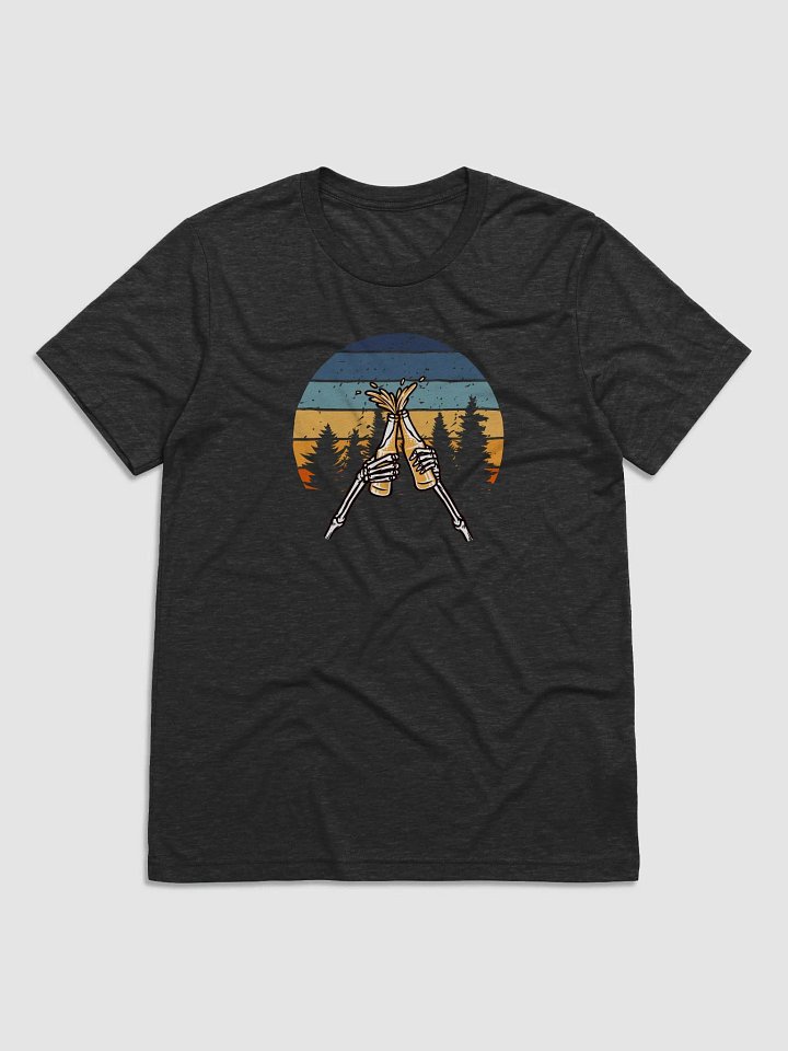 Skeletal Cheers Graphic Tee product image (1)