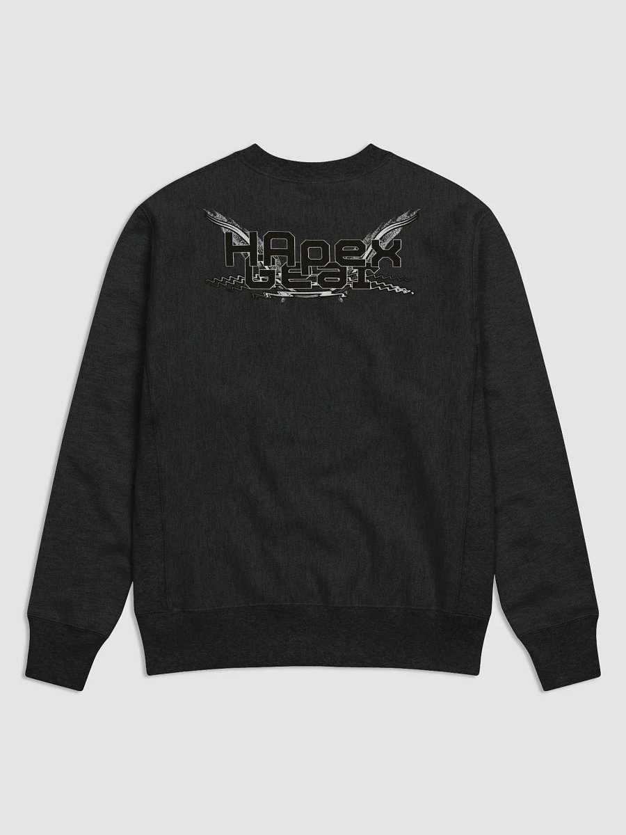 Cotton Max Sweatshirt - Black HApex Gear White Logo product image (1)
