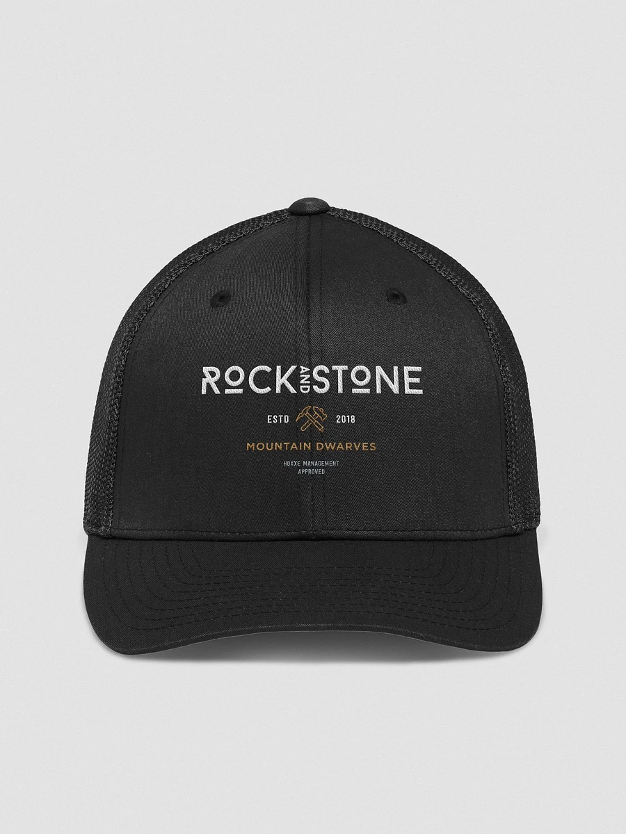 Deep Rock Galactic Rock & Stone Flexfit Mesh Back Trucker Hat product image (2)