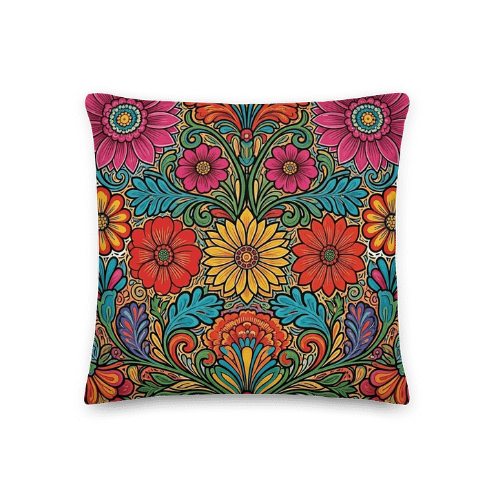 Mexican Floral Bliss Pillow product image (1)