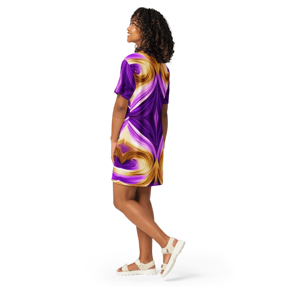 Swirl Spirit T Shirt Dress product image (11)
