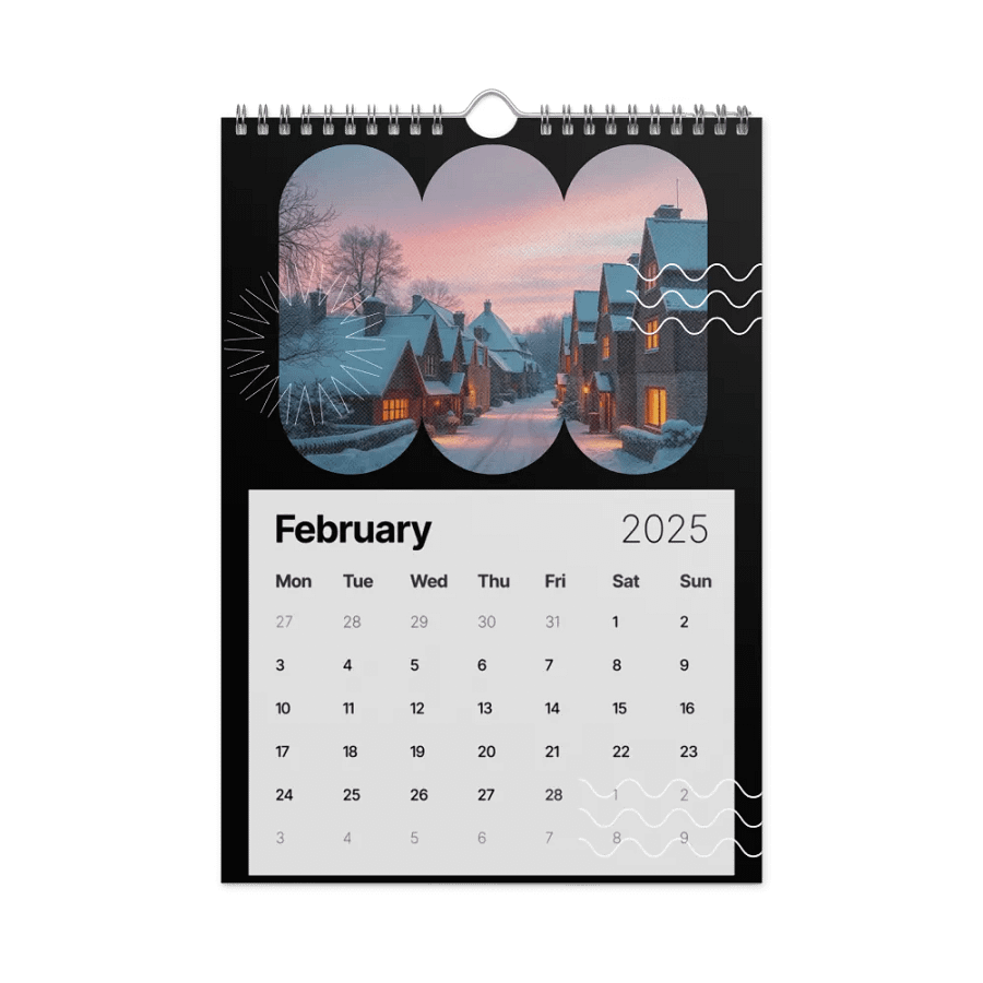 SEASONAL NATURE WALL CALENDAR 2025 product image (5)