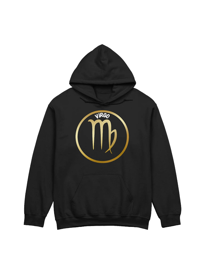 Golden Virgo Zodiac Symbol Hoodie product image (1)