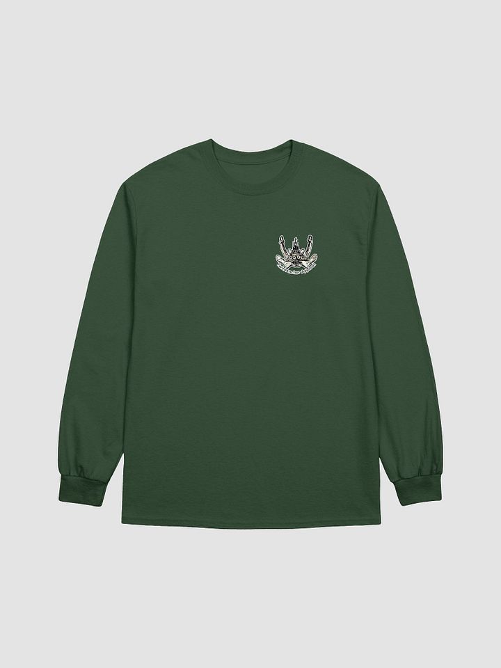 Twin anchor ship wheel & Tug CE Long Sleeve Tee product image (2)