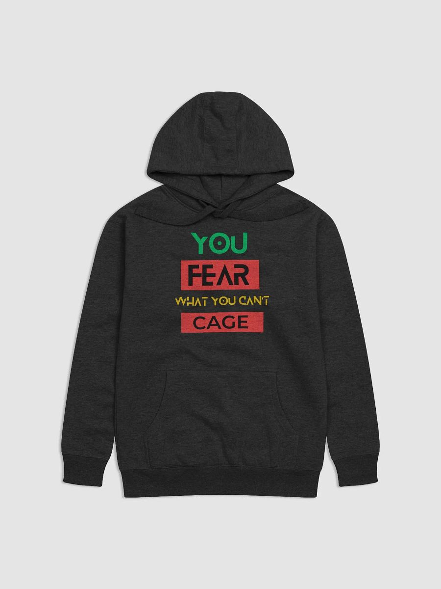 You Fear what you can't Cage Hoodie product image (1)