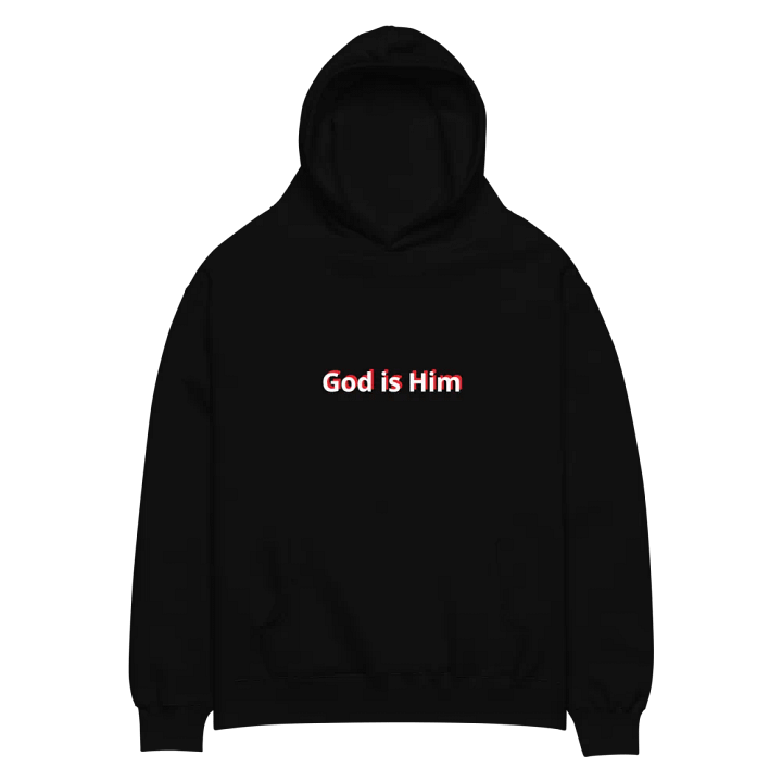 God is Him hoodies product image (2)