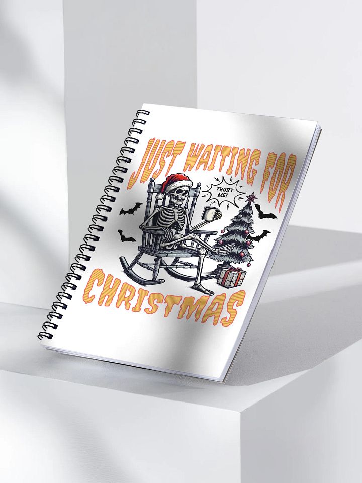 Just Waiting For Christmas Spooky Notebook product image (2)