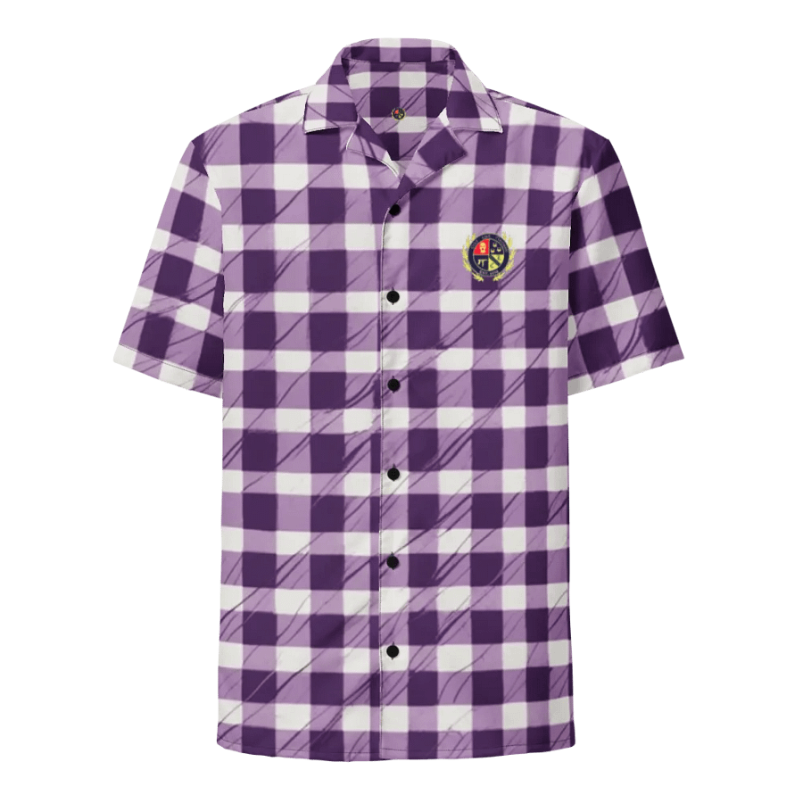 PURPLE PLAID COOKIE CREST product image (1)