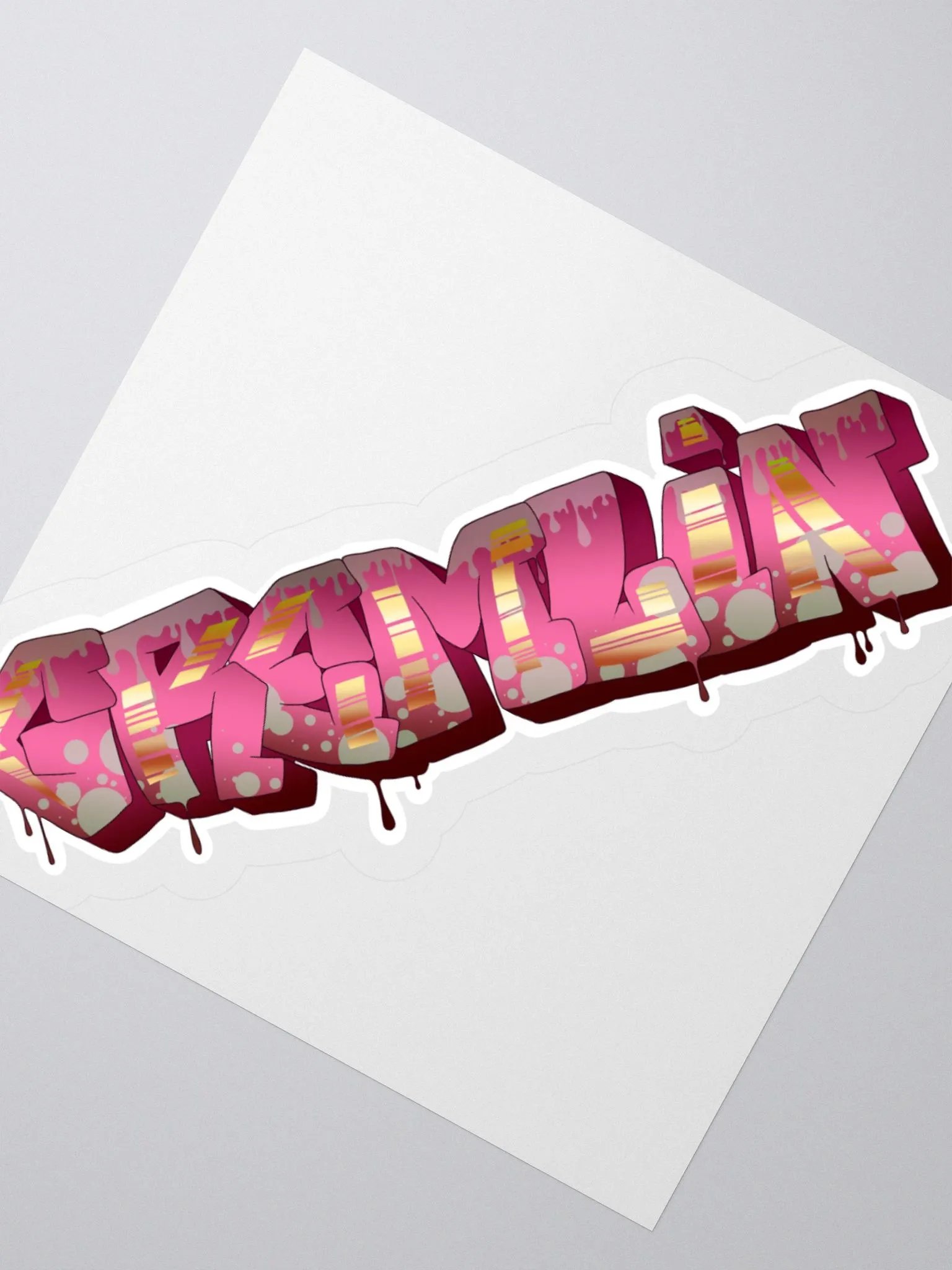 GREMLIN Graffiti Sticker product image (5)