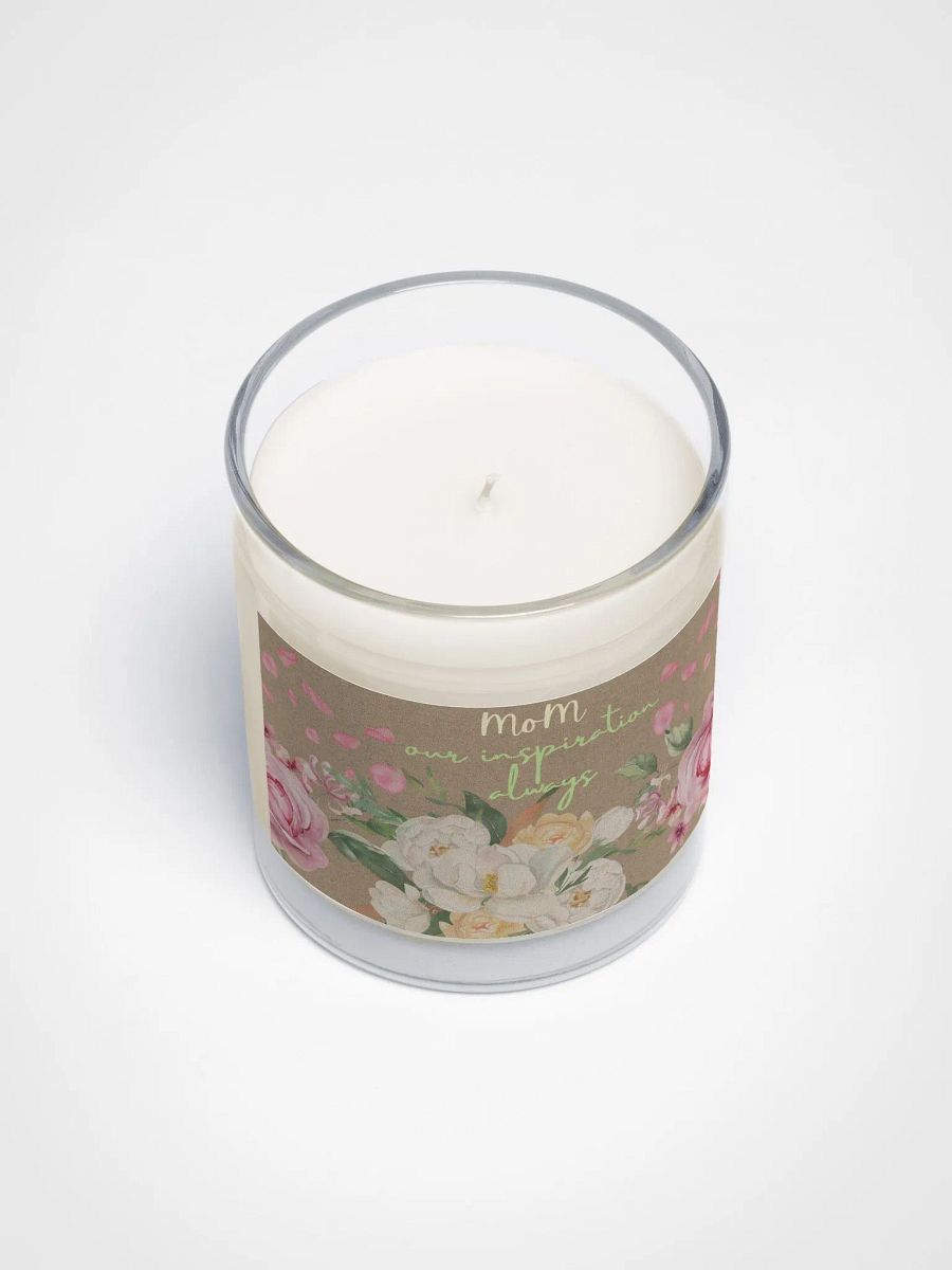 Mom's Inspiration Floral Soy Candle mothersday gift for wife mom daughter friend product image (3)