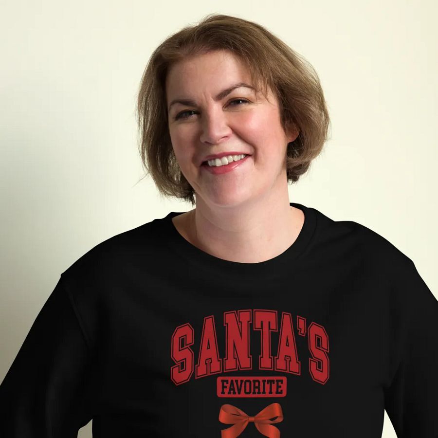 Santa's Favorite Organic Sweatshirt product image (10)