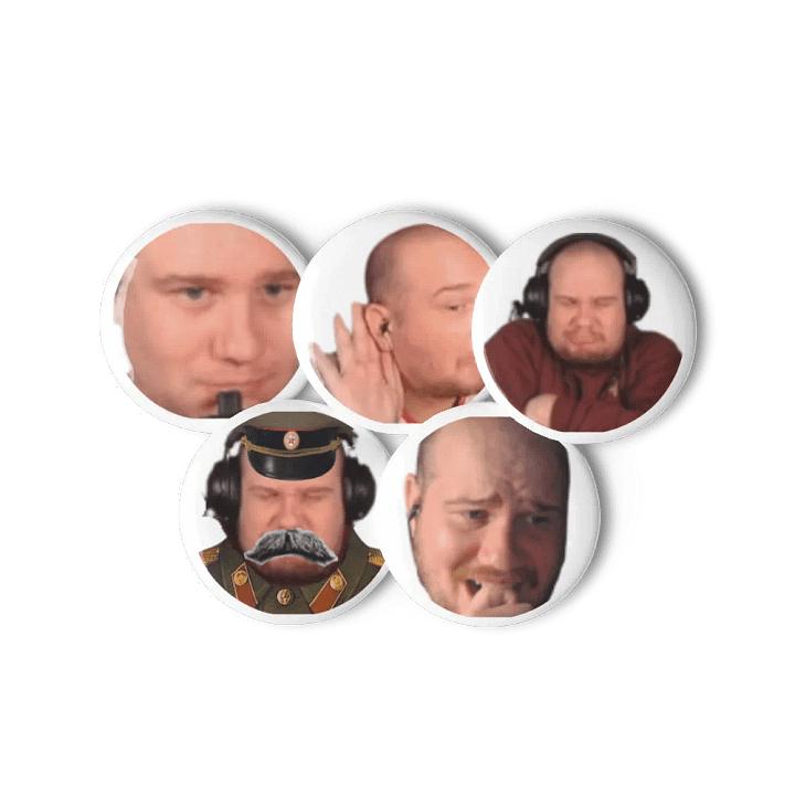 The Faces of Dap Pin Button Pack product image (2)