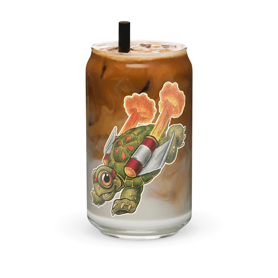 Jetpack Tortoise Can-Shaped Glass product image (8)
