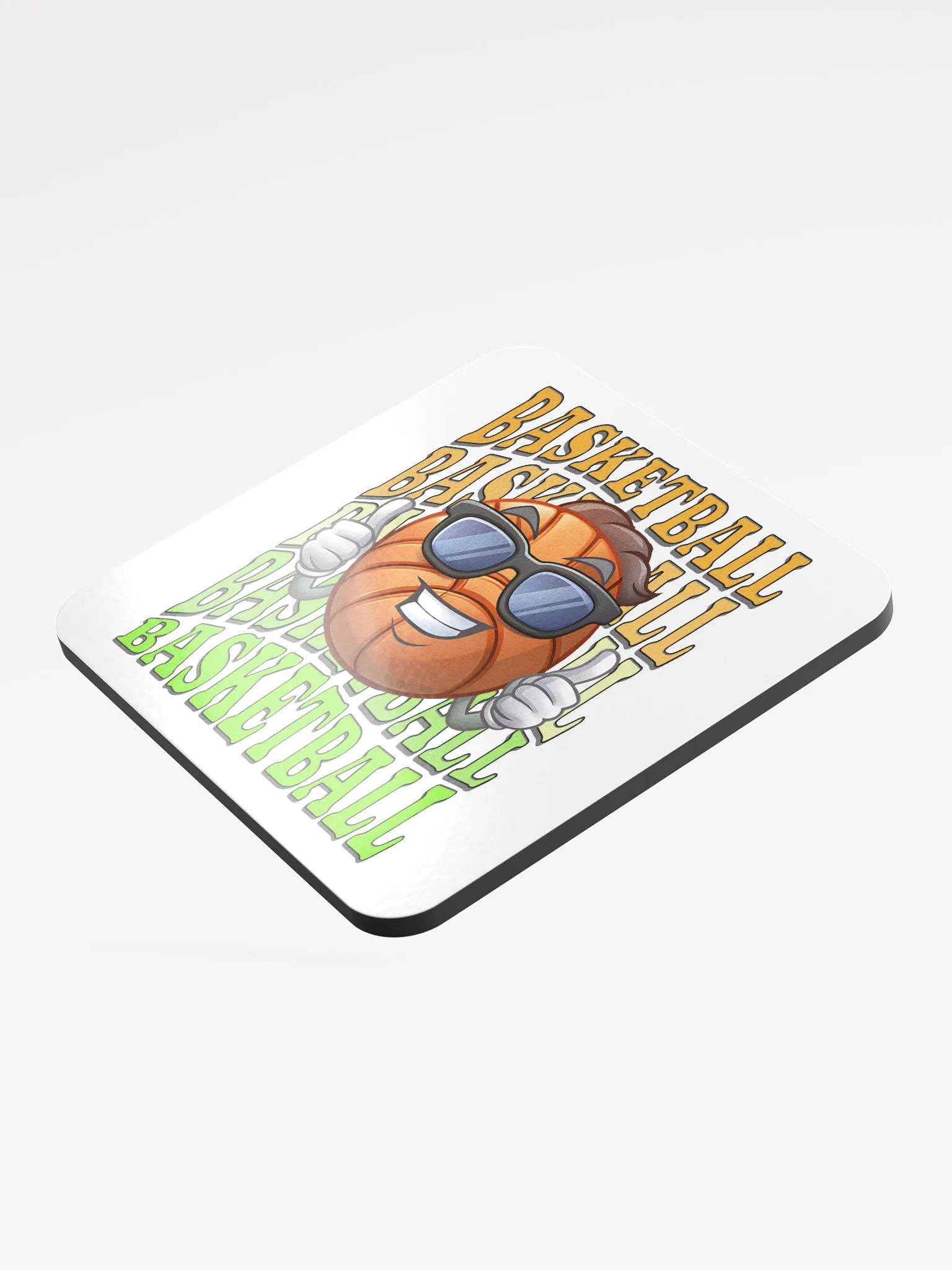 Thumbs Up Basketball Cool Hoops Cork Coaster Set product image (4)