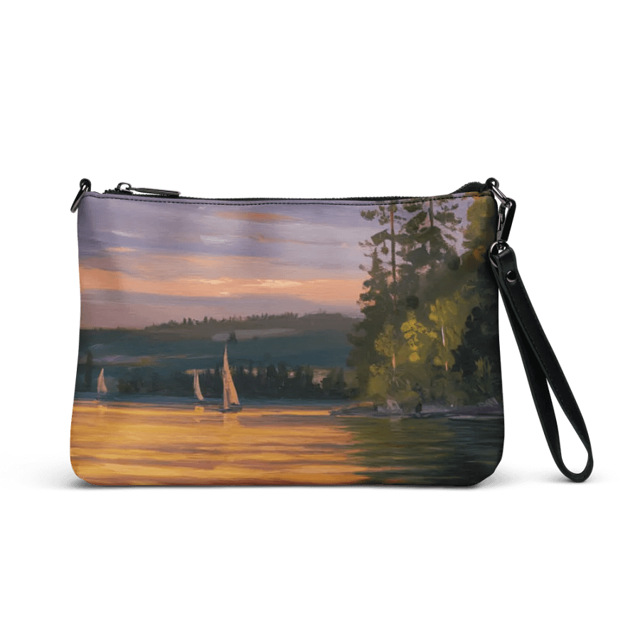 Sunset Lake Sailing, Crossbody Bag product image (3)