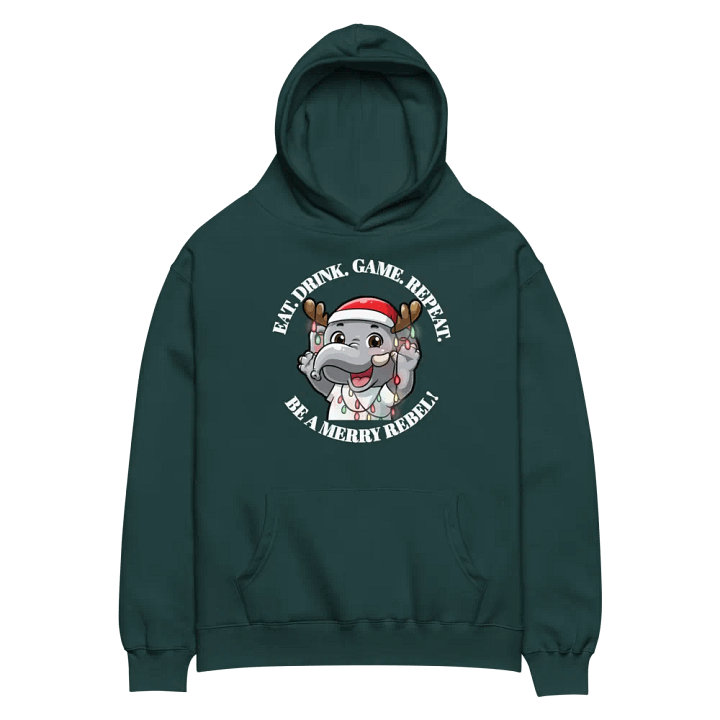 Reindeer Oversized Hoodie product image (8)