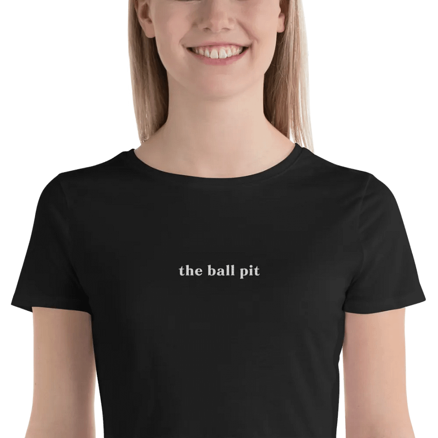 the ball pit - Embroidered Cropped Tee product image (2)