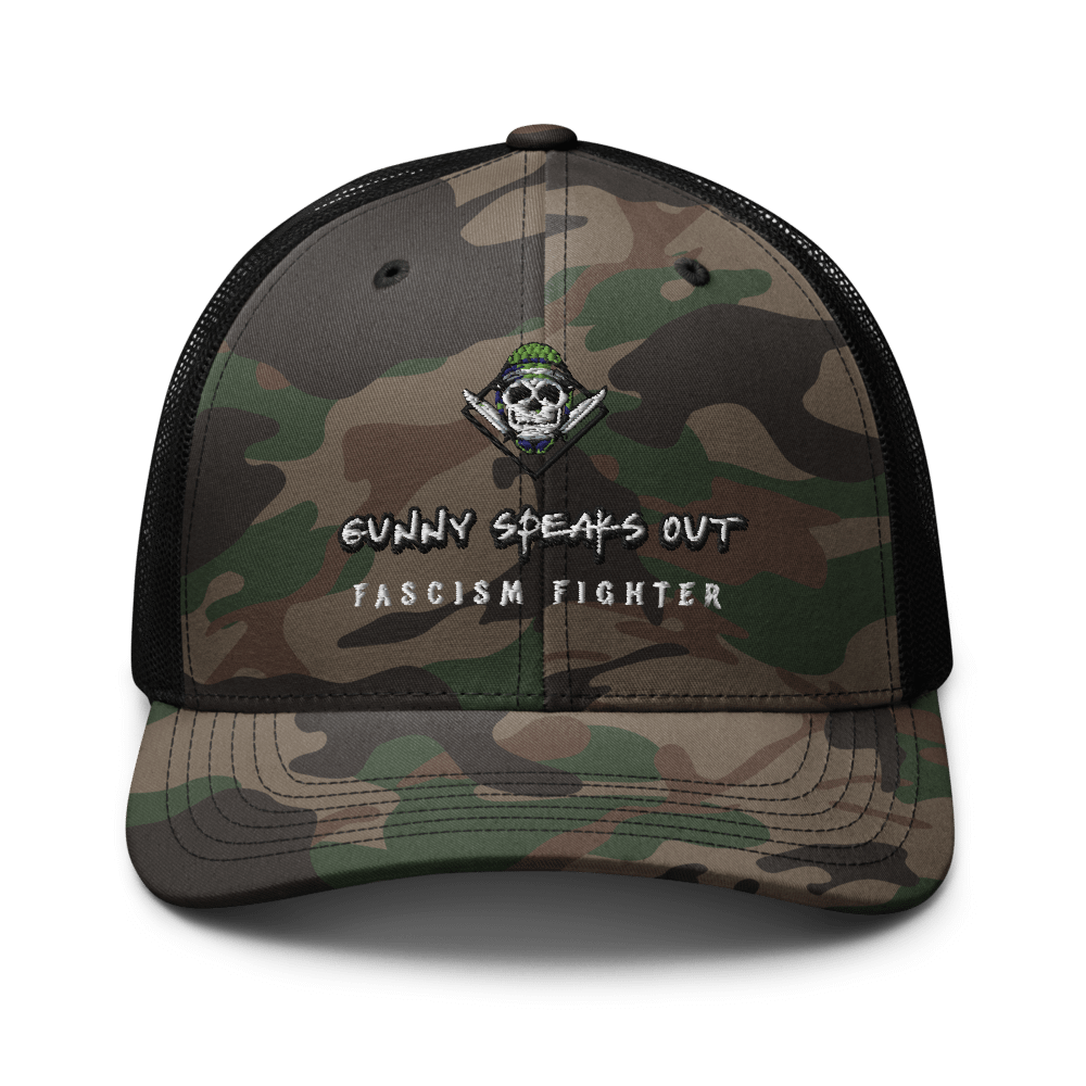 Skull Camo Trucker Hat product image (1)