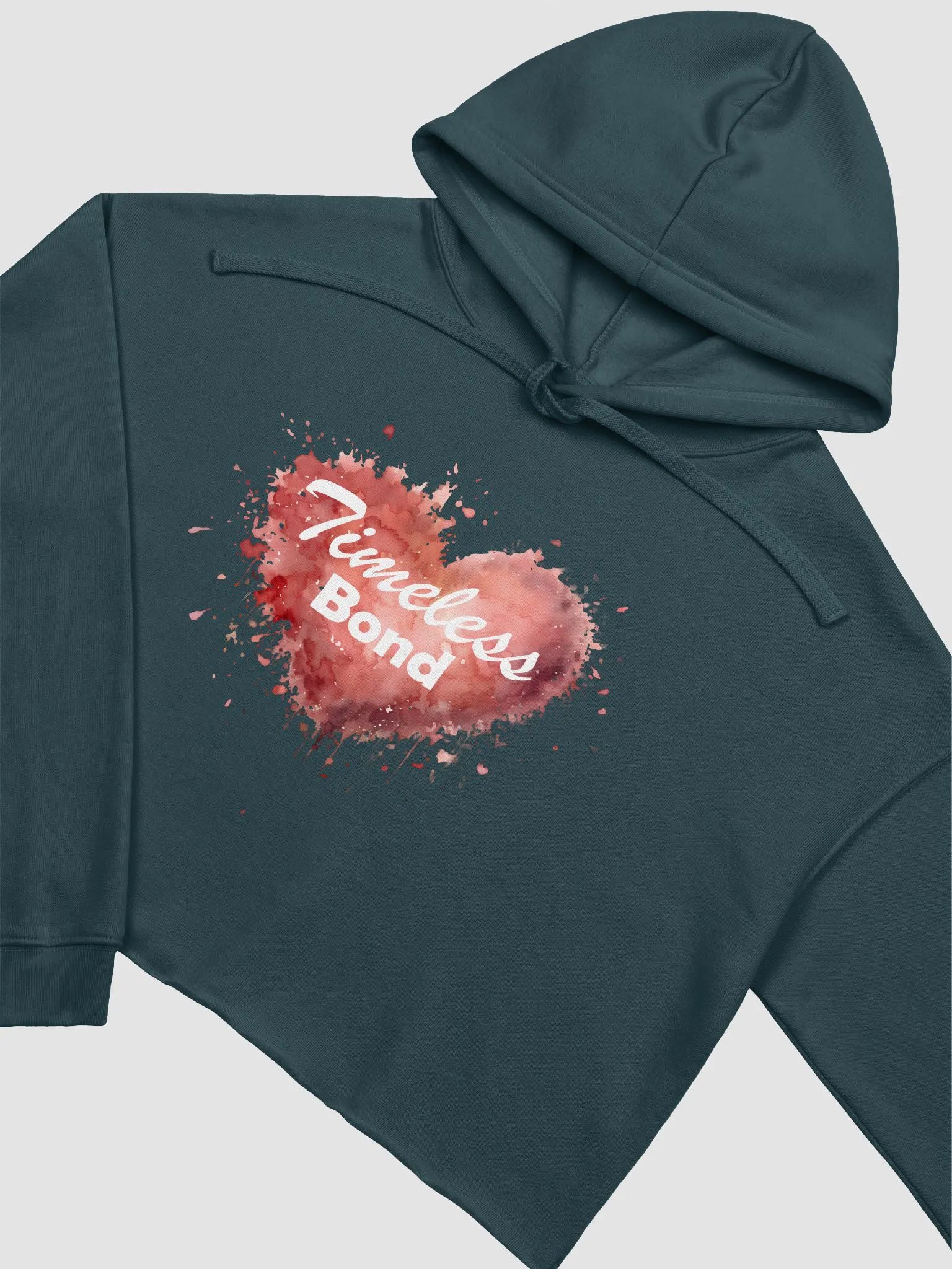 Timeless Bond Cloudy Heart Crop Hoodie product image (3)