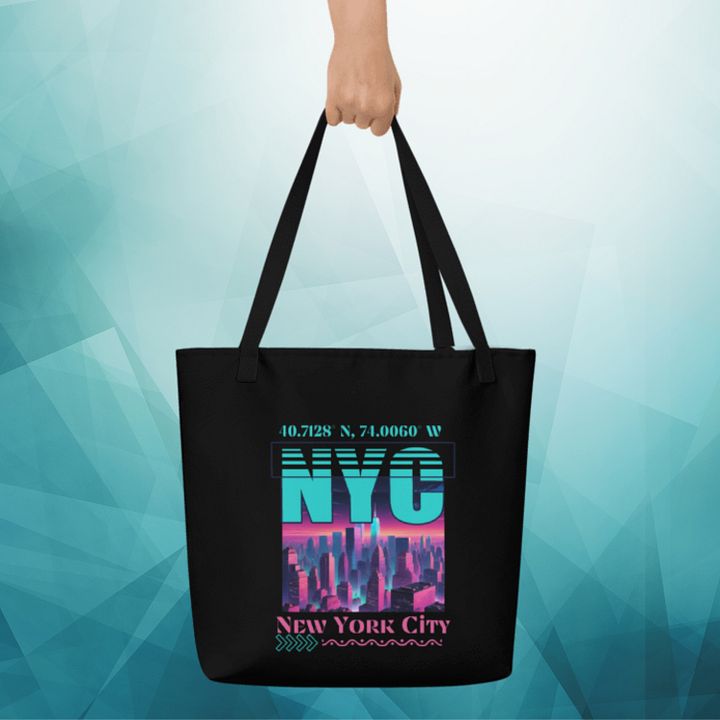 NYC New York City Graphic Tote product image (2)