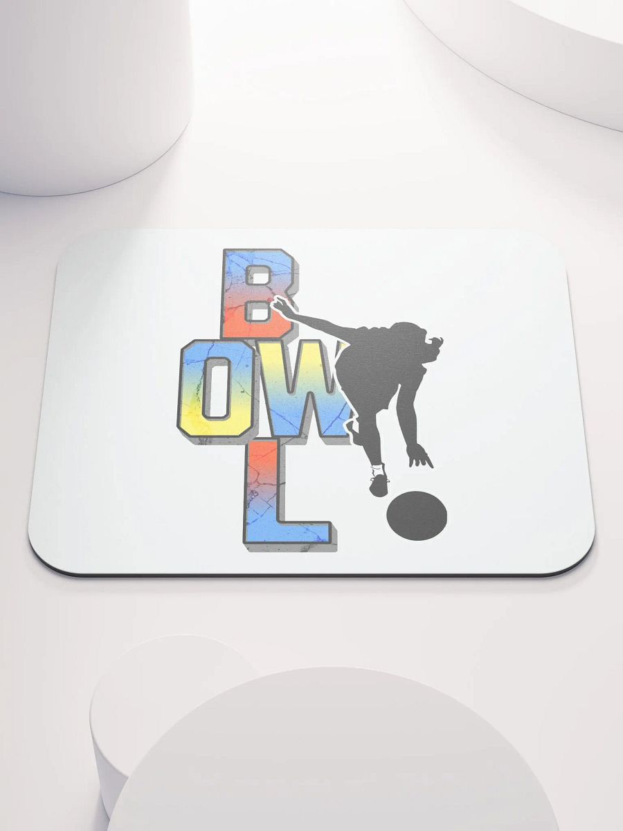 Bowl Woman Strike 'em All Mouse Pad product image (2)