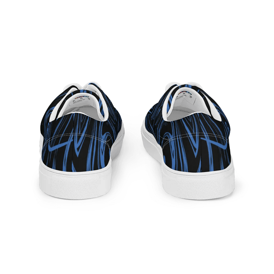 Marbled Blue Women's Lace-Up Shoes product image (5)