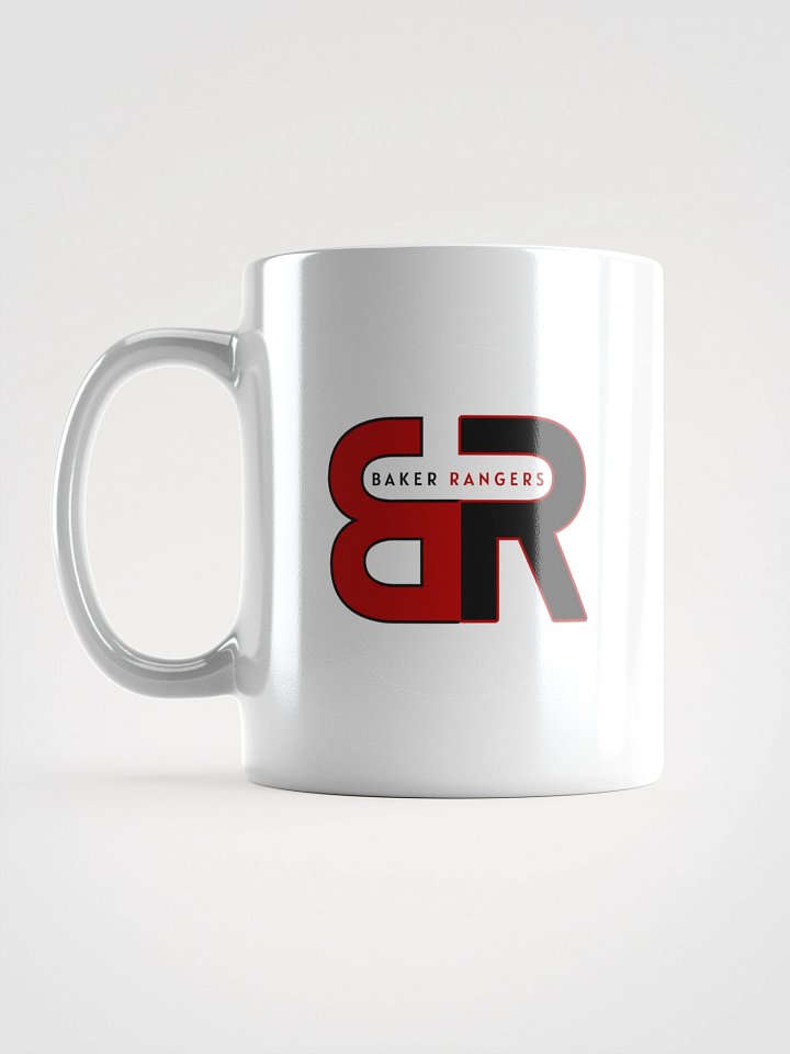 Baker Rangers Logo White Mug product image (1)