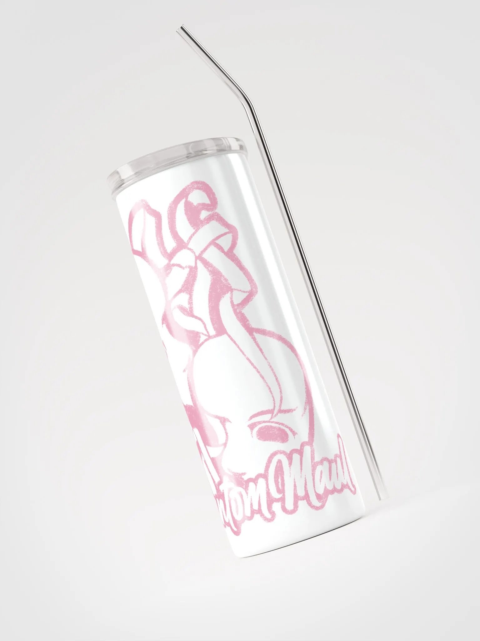 'PhantomMaul' Pink Logo Stainless Steel Tumbler product image (9)