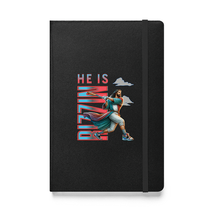 He Is Rizzin Baseball Athlete Hardcover Journal product image (1)