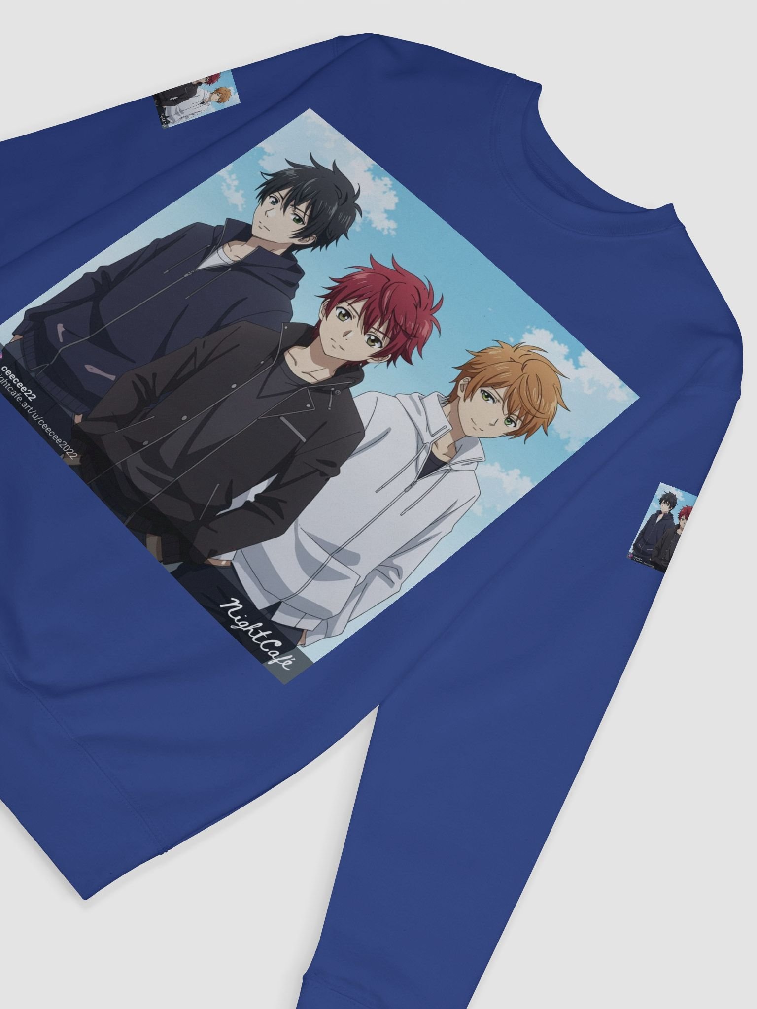 Anime Trio Skyline Sweatshirt product image (6)