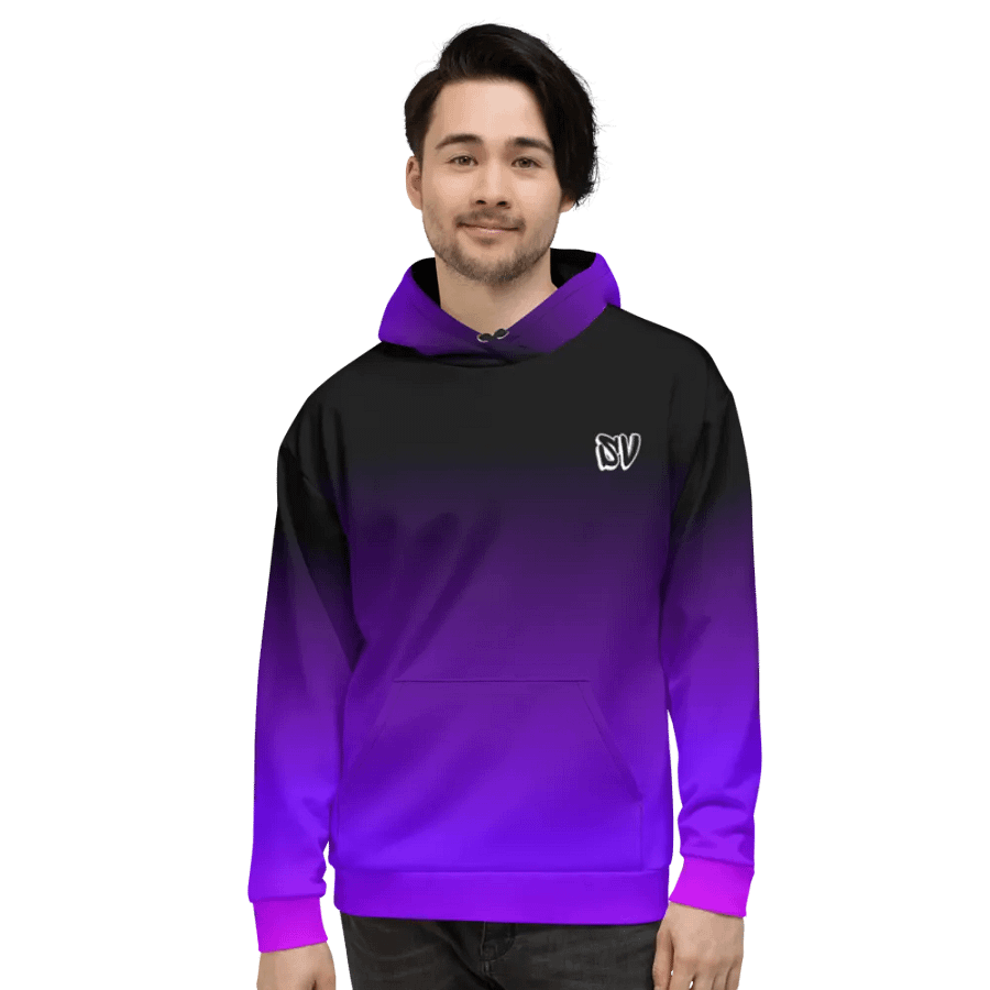 ACCELERATOR STYLE NEON FADE SHINXY HOODIE product image (2)