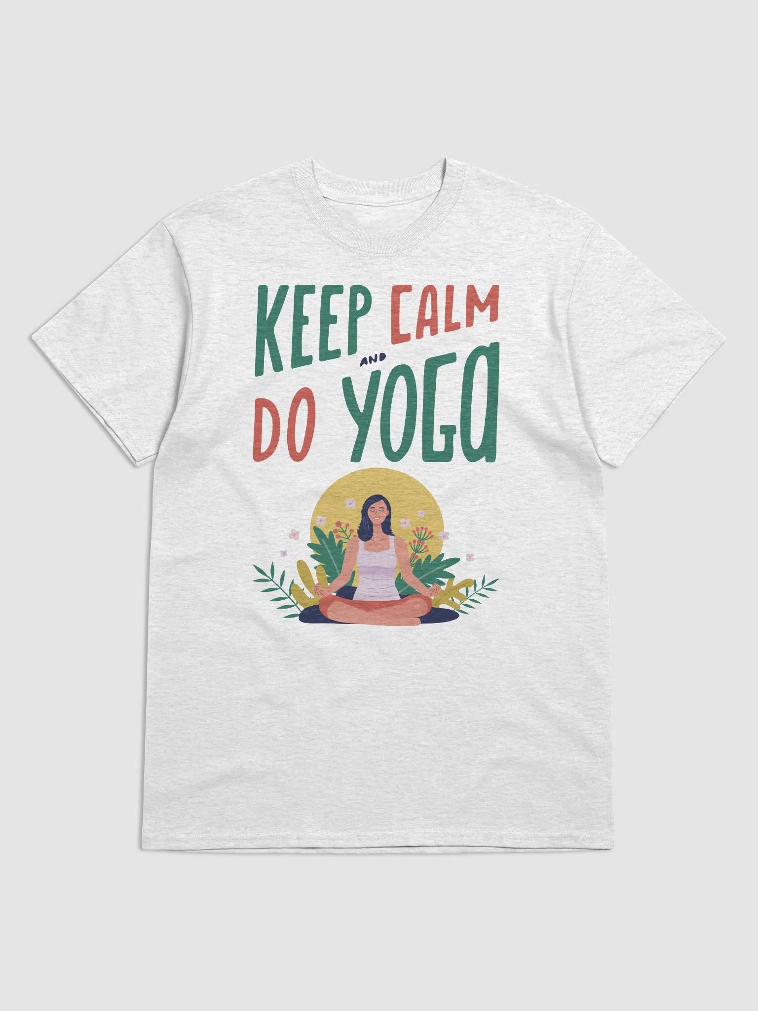 Yoga Enthusiast T-Shirt - Keep Calm and Do Yoga product image (1)